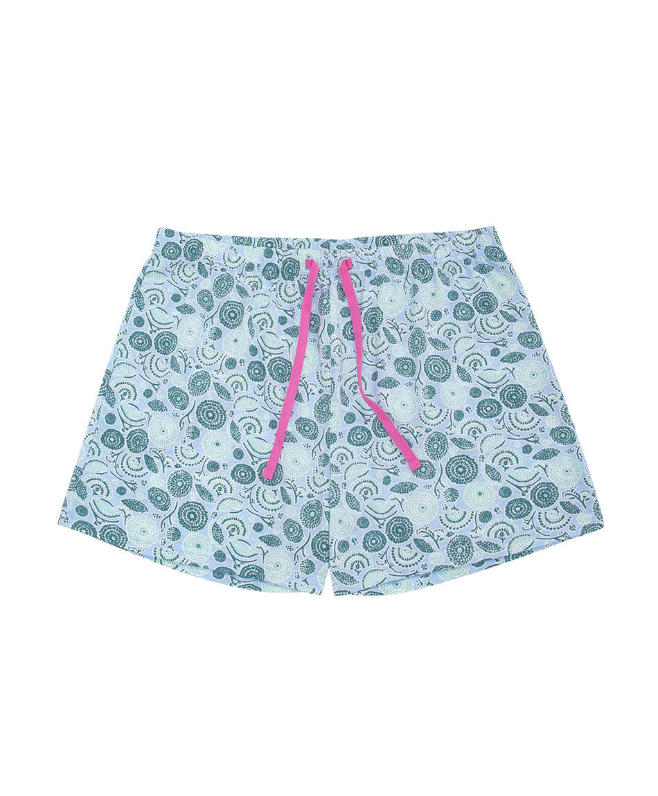 Pijama mujer sin mangas celeste