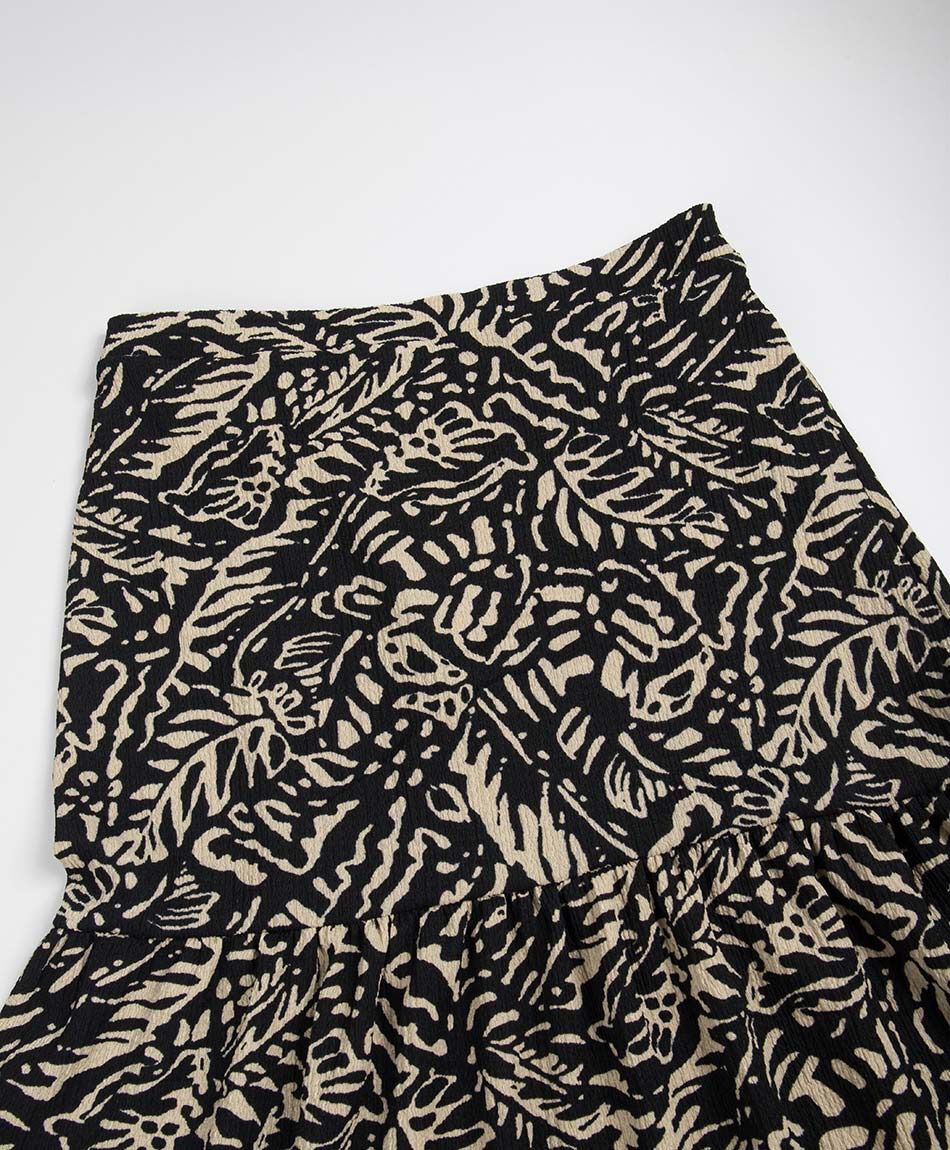 Falda mujer estampada maxi