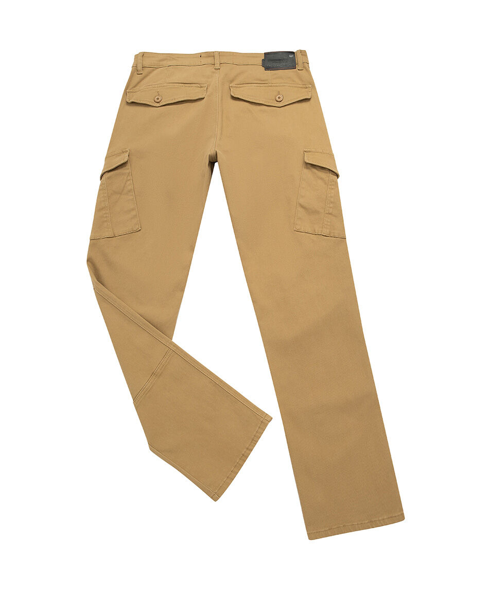 Jeans hombre cargo costuras