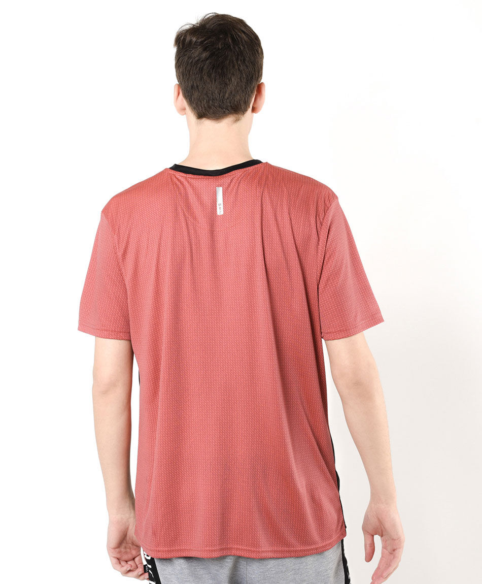Polera deportiva hombre bicolor run
