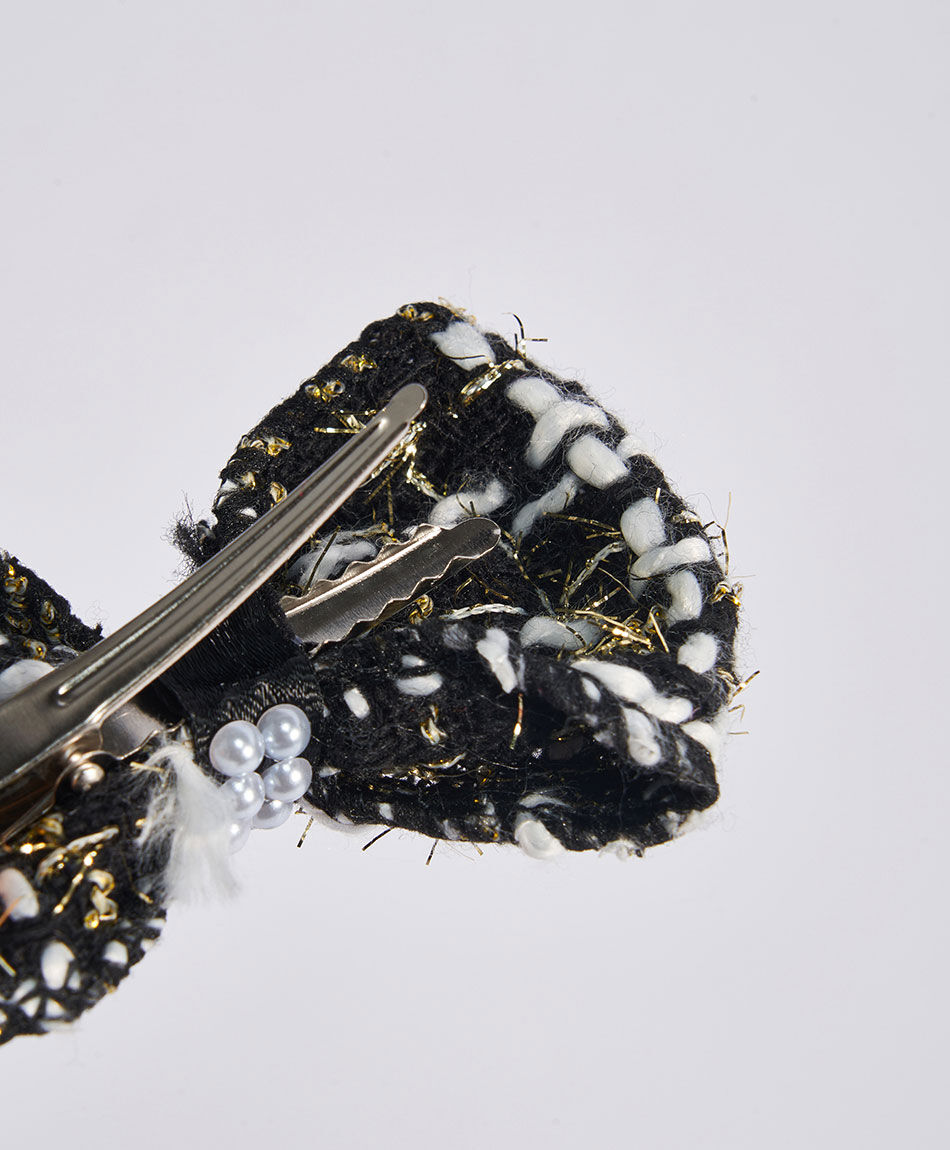 Set 2 pinches infantil perlas