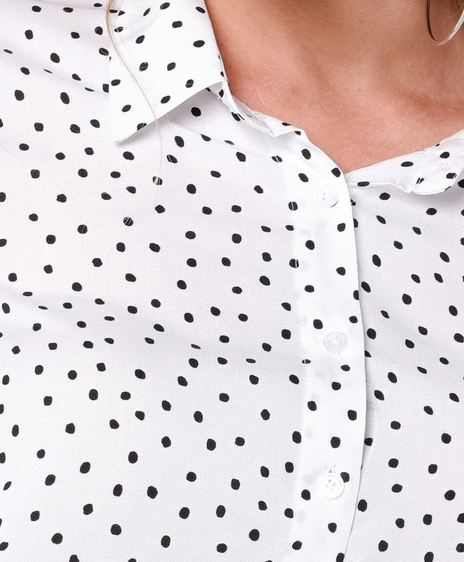 Camisa mujer puntitos