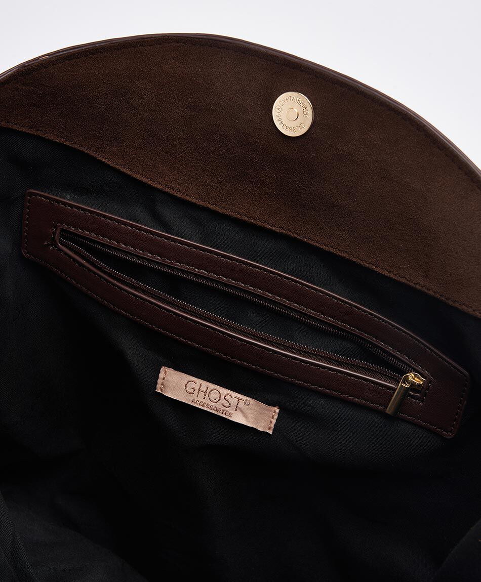 Bolso mujer suede flecos