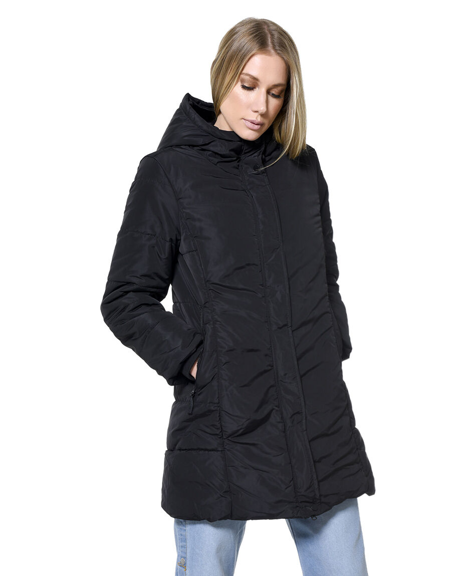 Parka acolchada larga