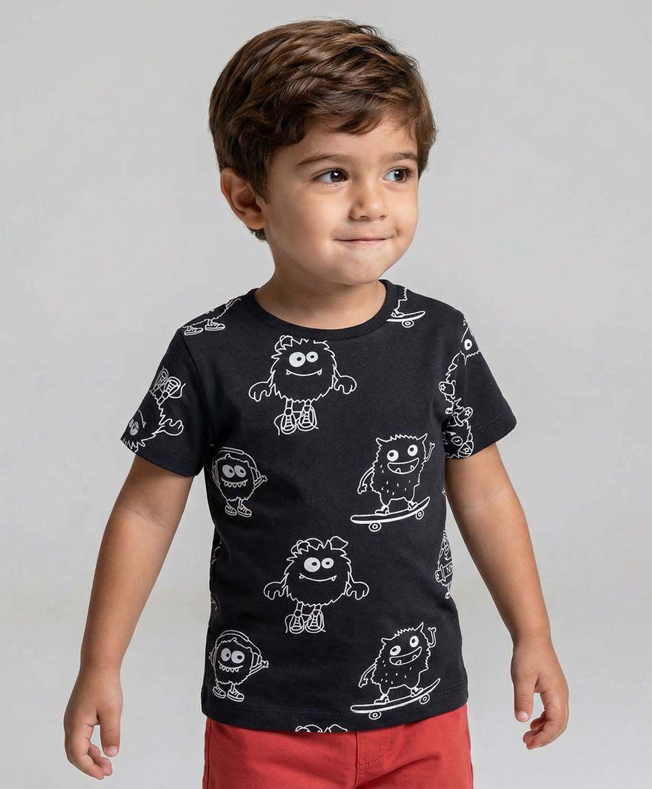 Remera beb&eacute; mounstritos