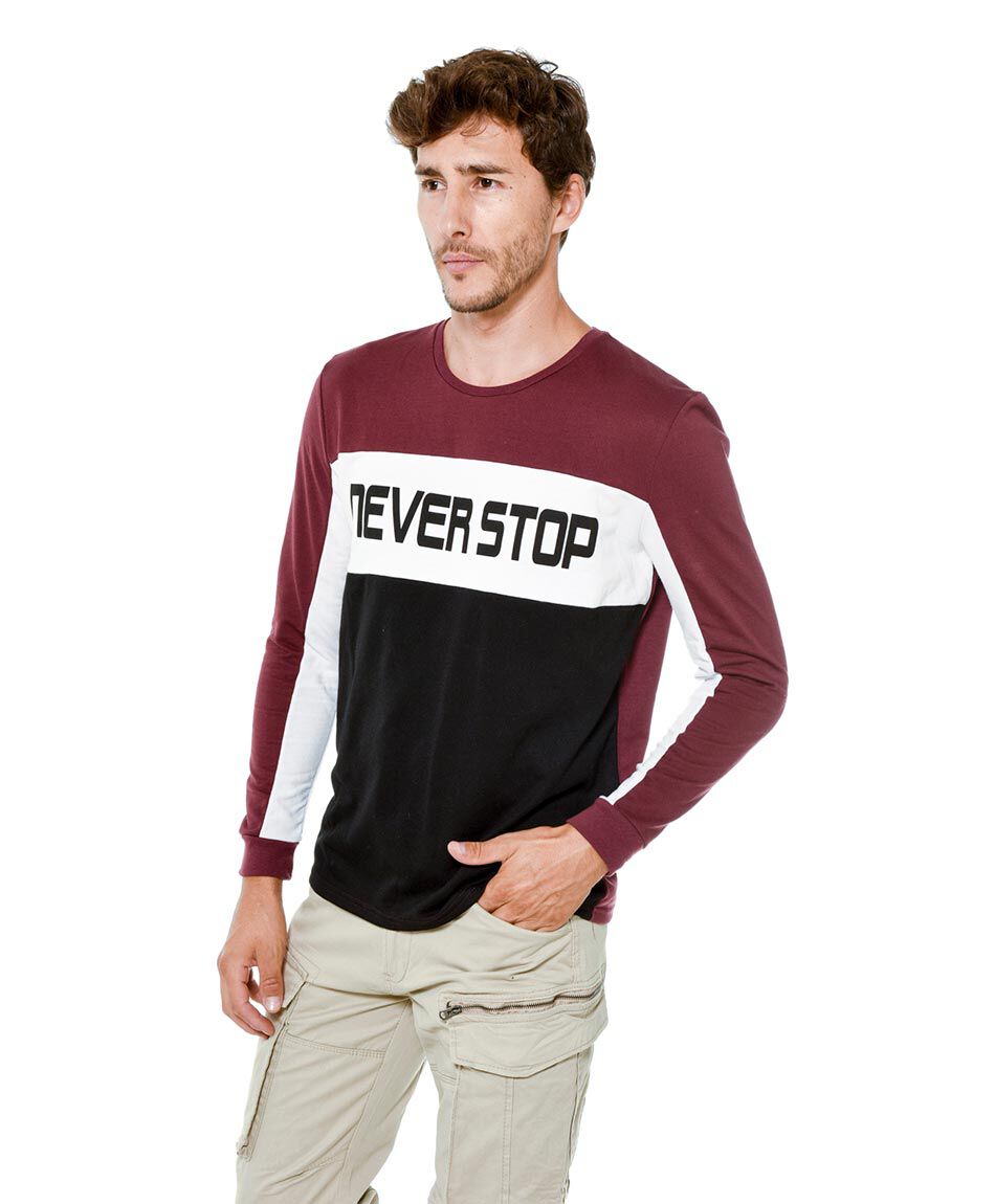 Polera manga larga