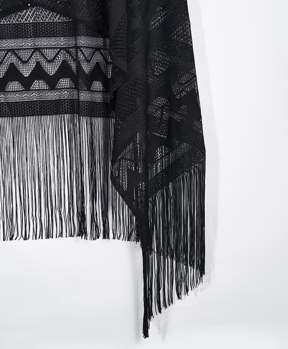 Pareo mujer dise&ntilde;o flecos