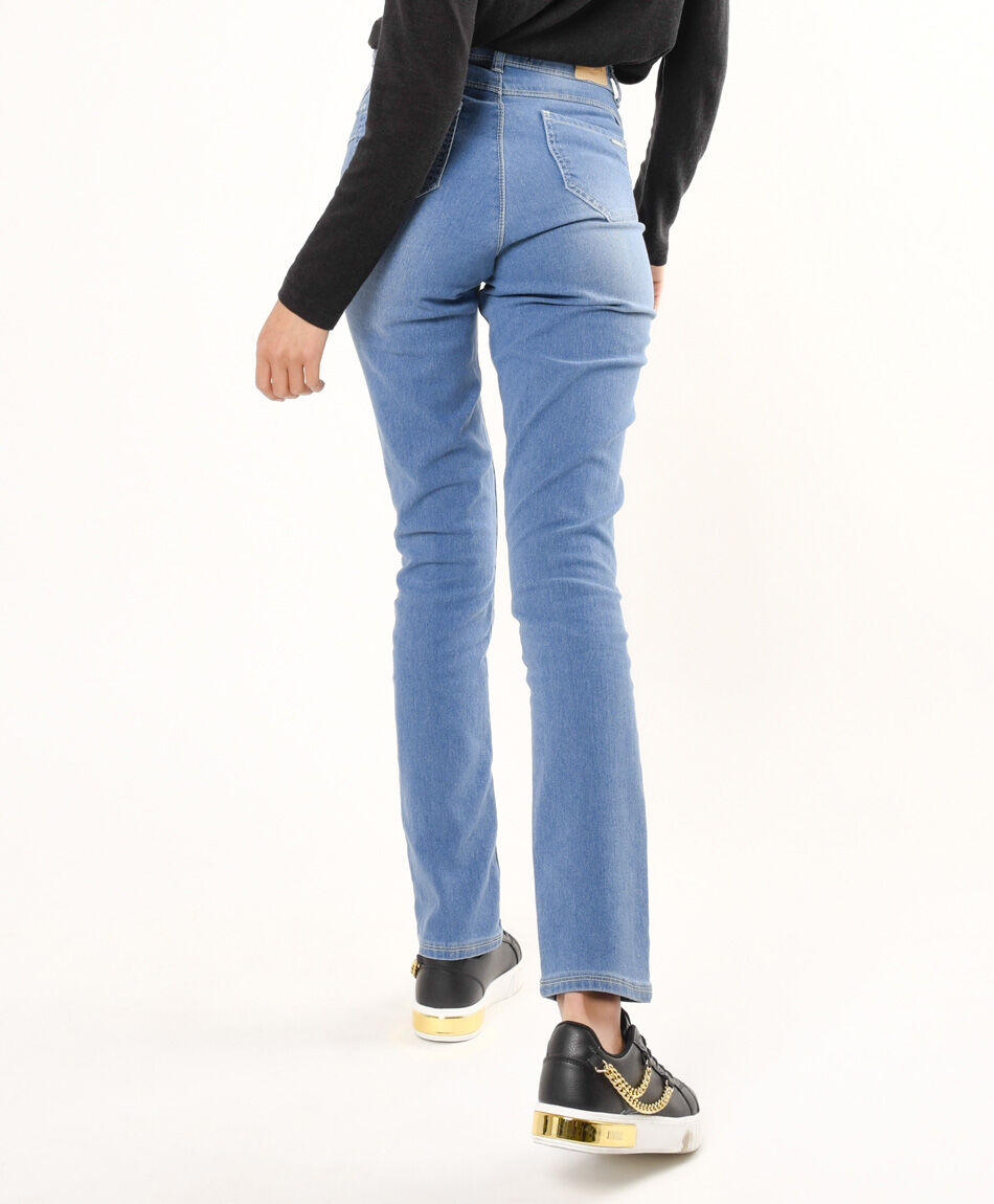 Jeans mujer claro skinny fit