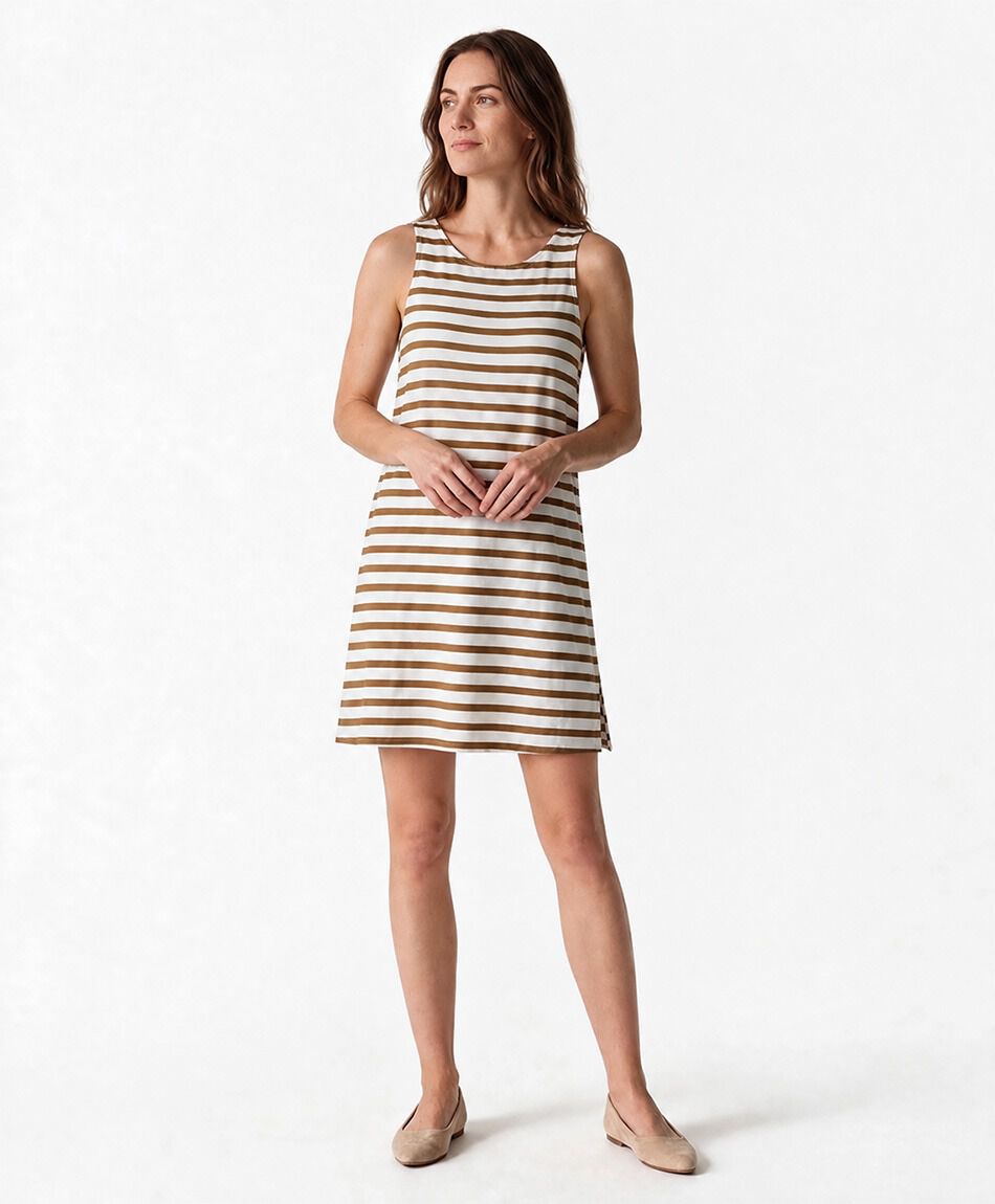 Vestido mujer rayas