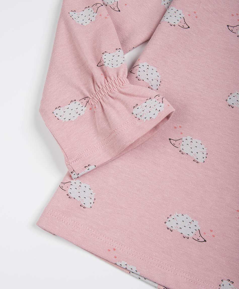 Remera beb&eacute; erizos