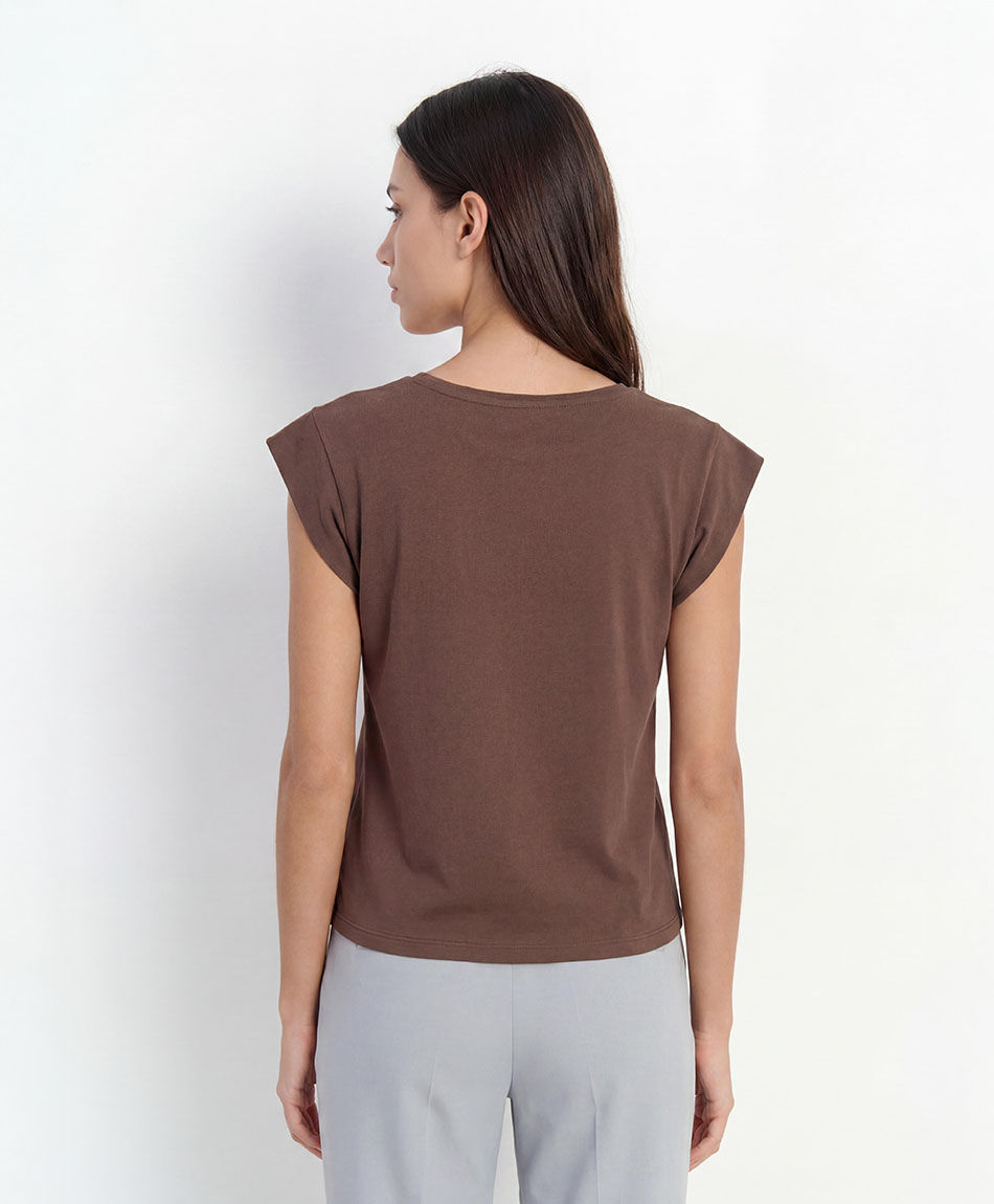Remera mujer bordado west