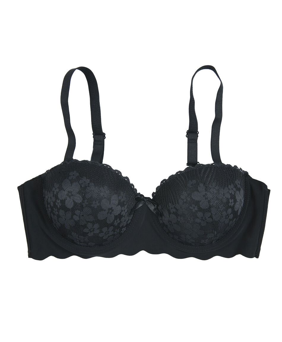 Corpi&ntilde;o mujer encajes floreados seamless