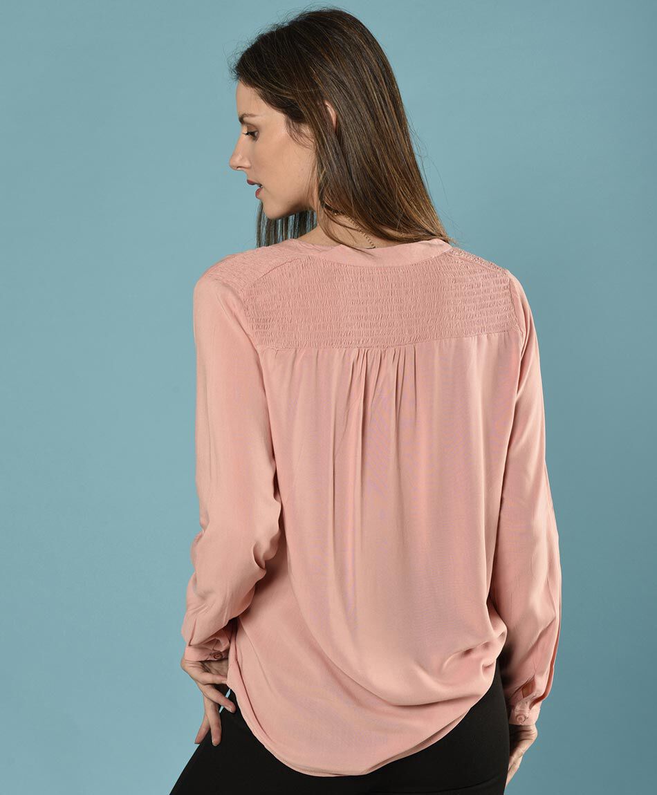 Blusa fruncida