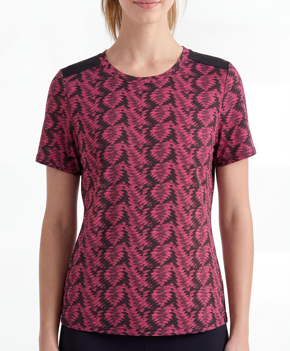 Remera deportiva mujer print frontal