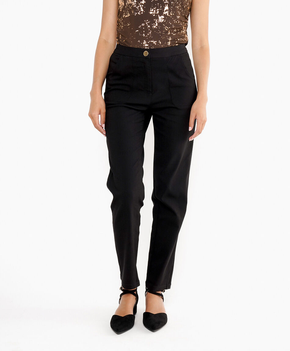 Pantal&oacute;n mujer bolsillos cuadrados