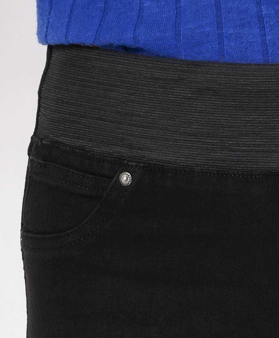 Jeans mujer cintura elasticada skinny fit