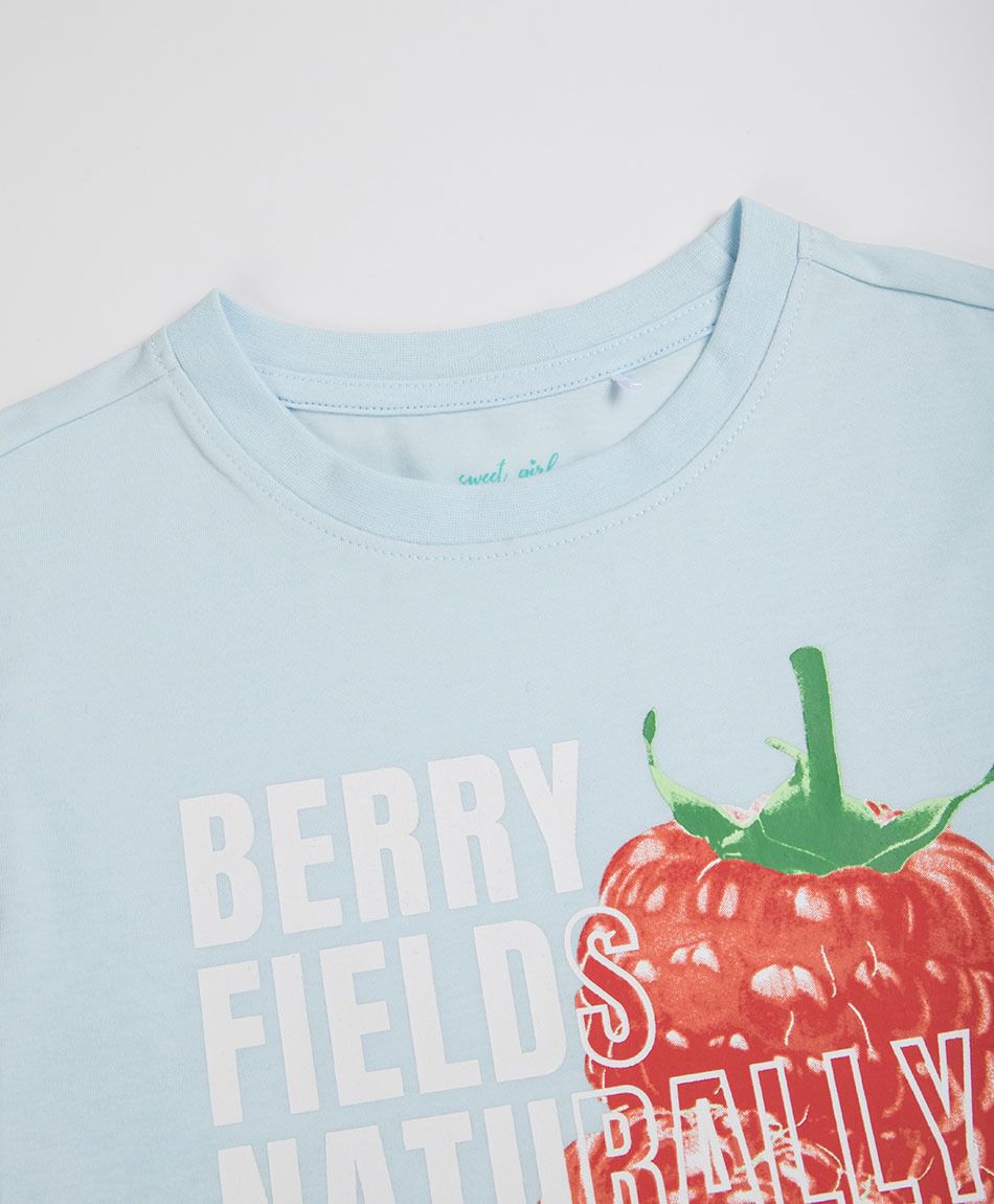 Remera ni&ntilde;a berry