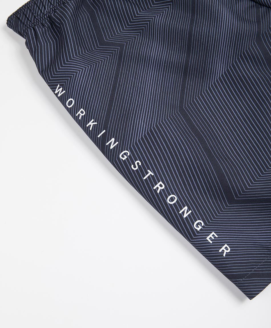 Short deportivo hombre print navy
