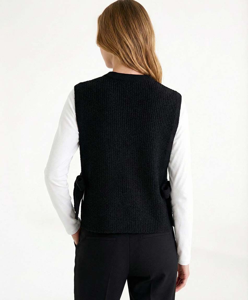 Poncho mujer pinny negro