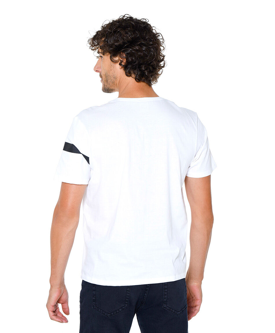 Polera lisa cuello v