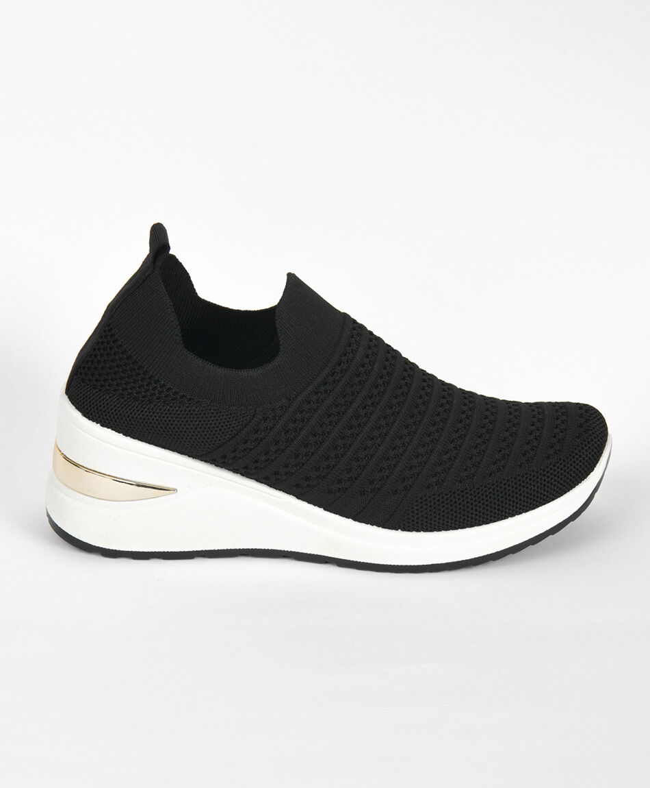 Zapatilla mujer slip on plataforma