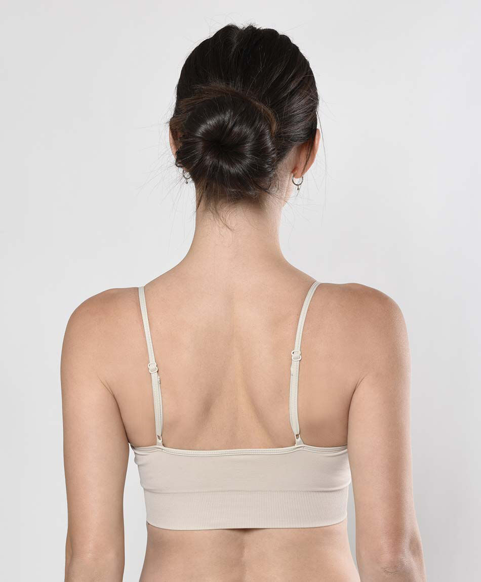 Bralette mujer seamless&nbsp;liso