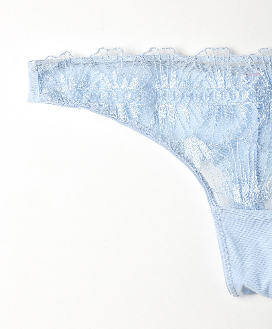 Tanga mujer enredadera floral