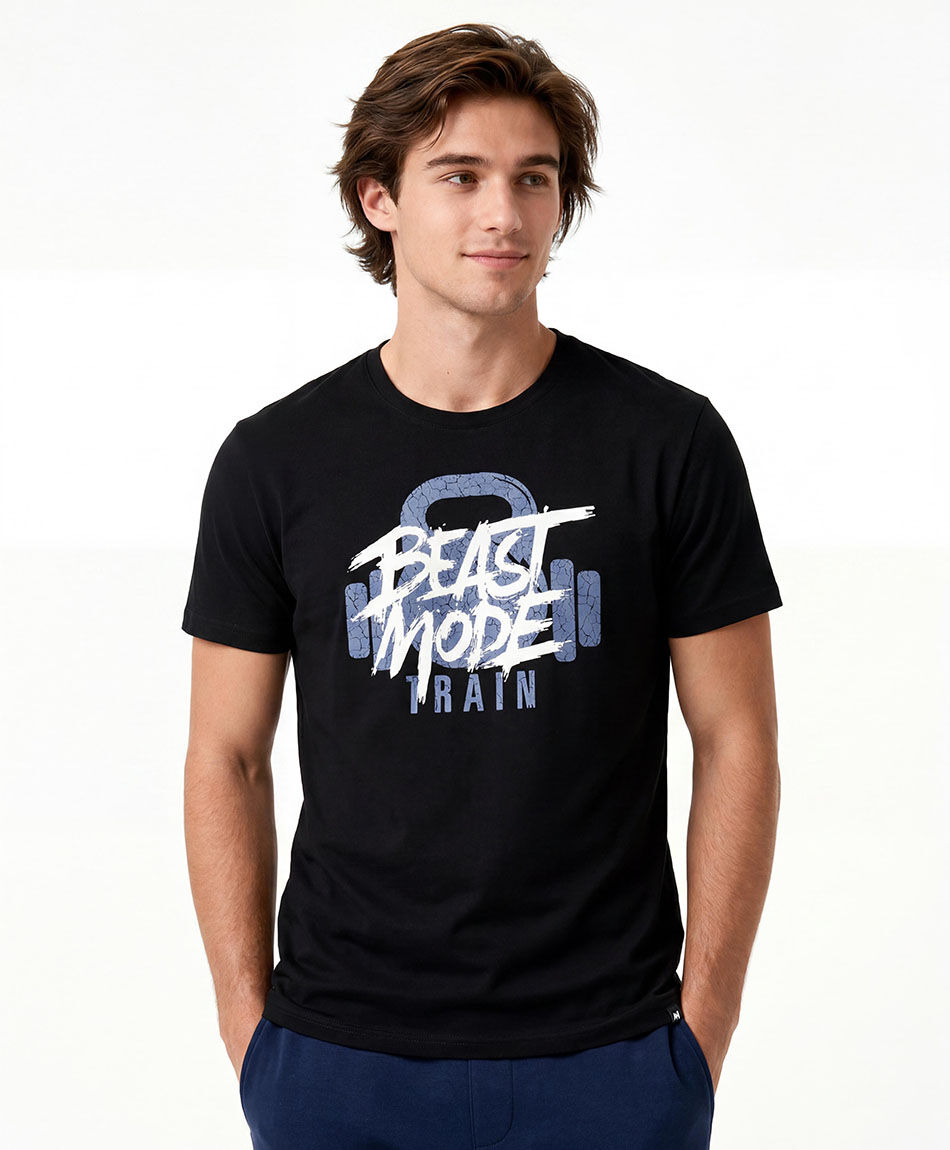 Remera deportiva hombre beast mode