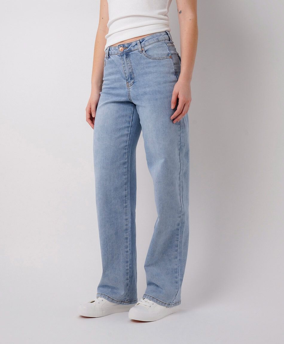 Jeans mujer straight cl&aacute;sicos