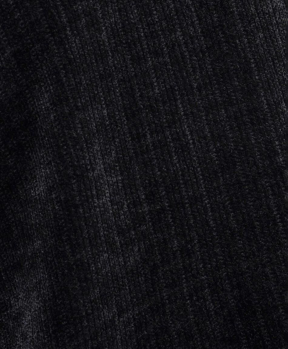 Sweater mujer chenille black