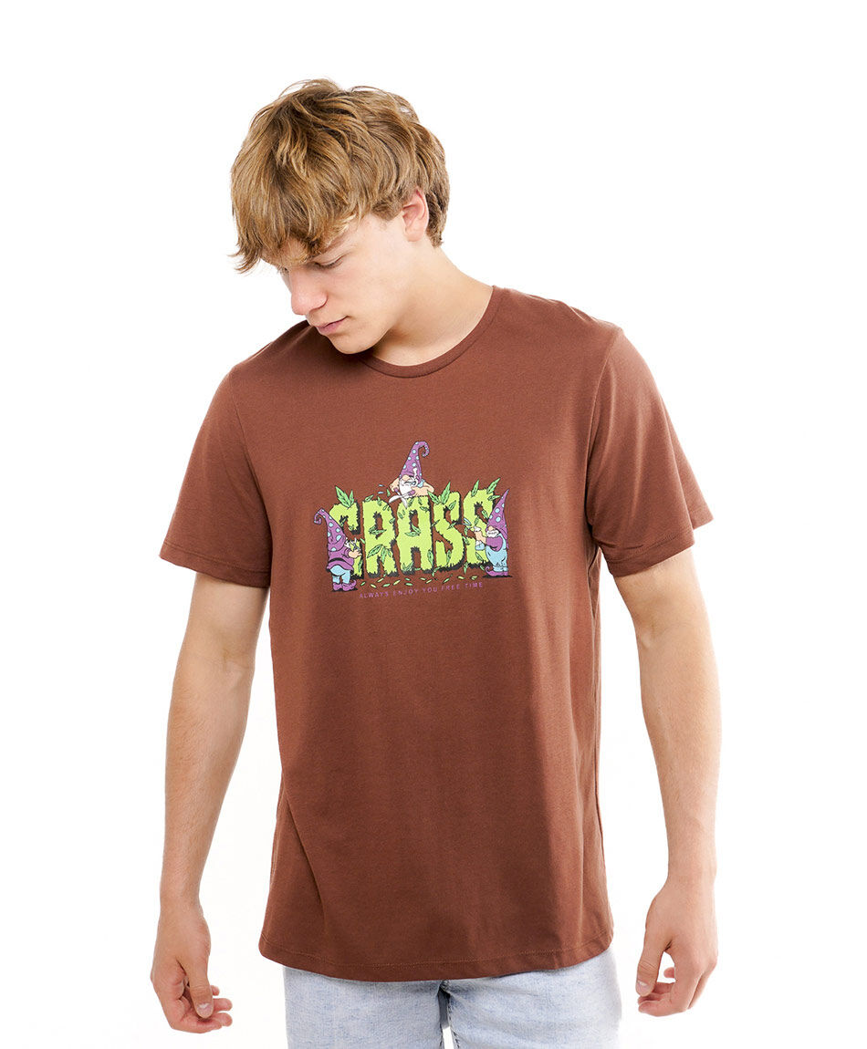 Remera hombre grass