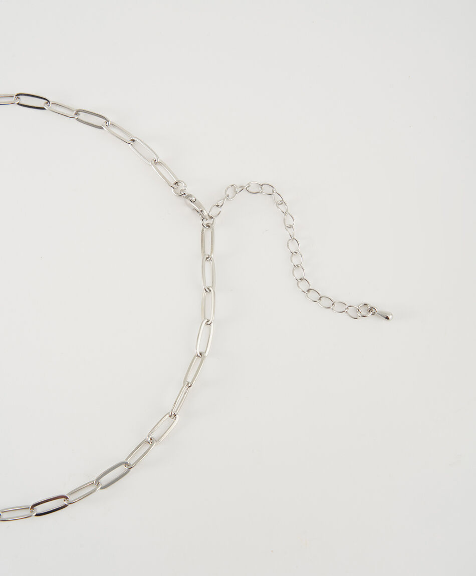 Collar mujer piedra caf&eacute;