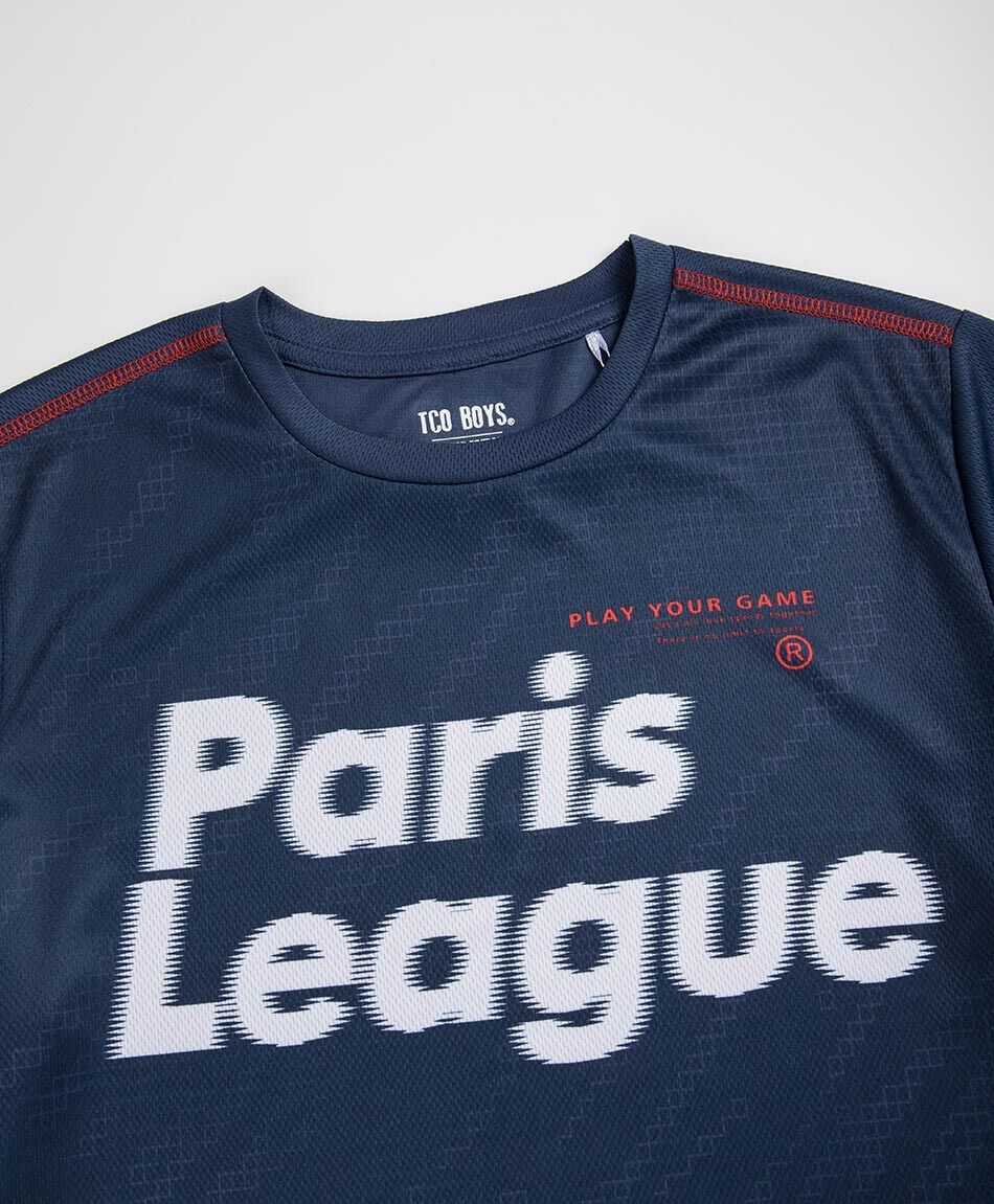 Remera ni&ntilde;o f&uacute;tbol paris league