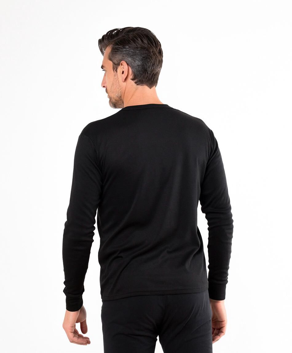 Camiseta hombre negra