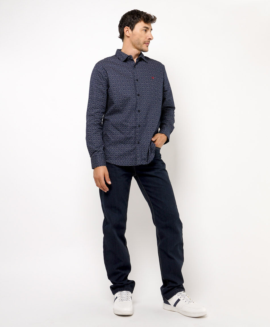 Camisa hombre mini dise&ntilde;o