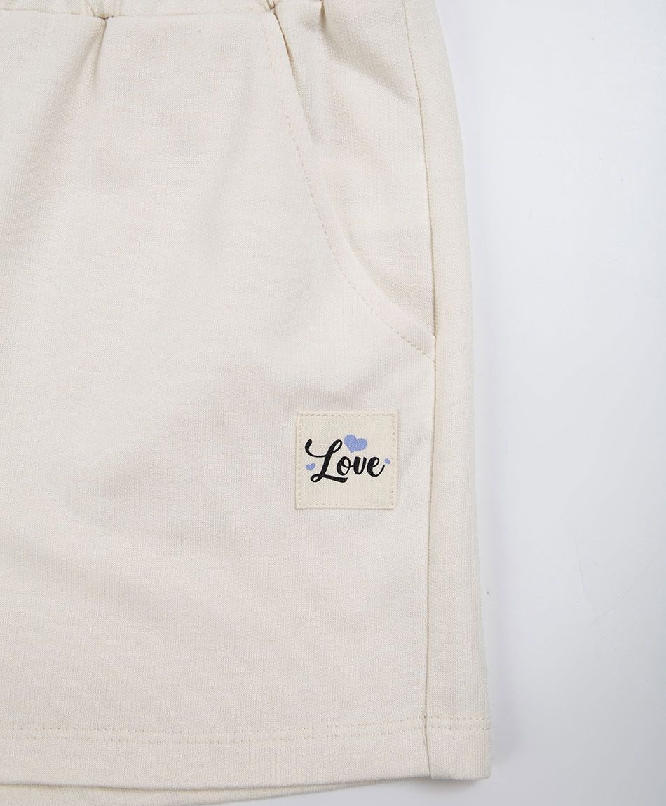 Short ni&ntilde;a beige