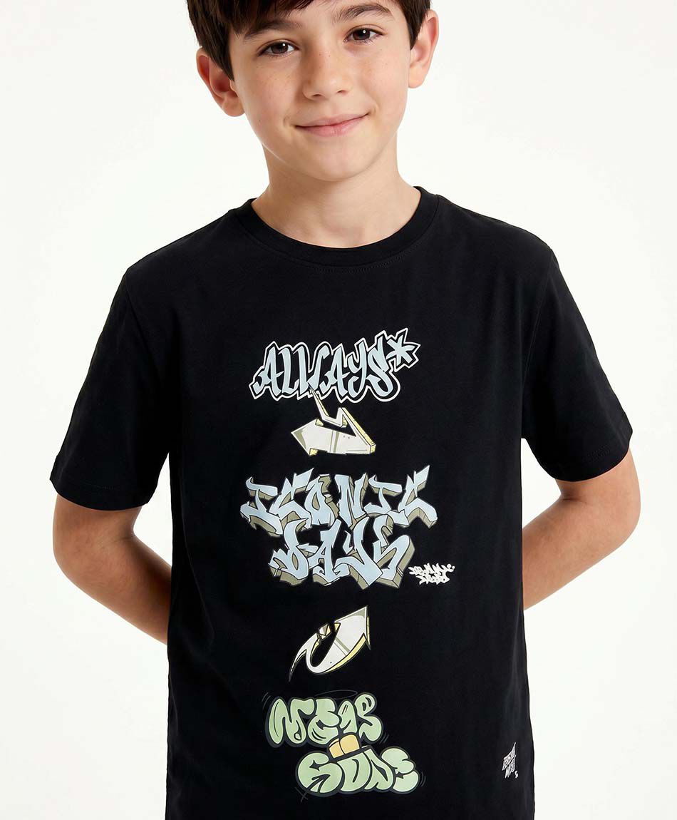 Remera ni&ntilde;o print