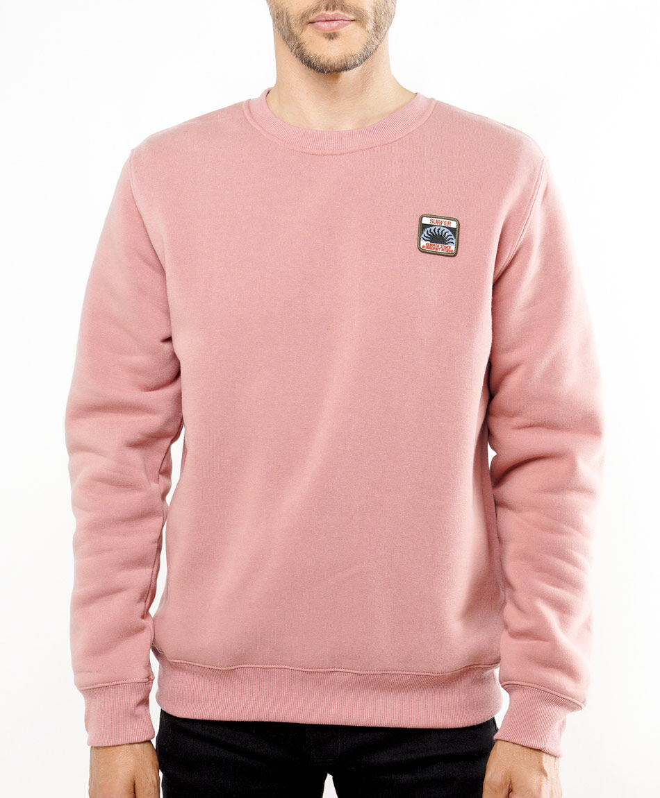 Buzo hombre liso bordado