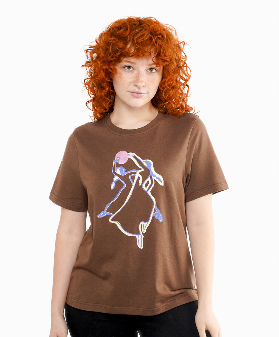 Remera mujer luna llena