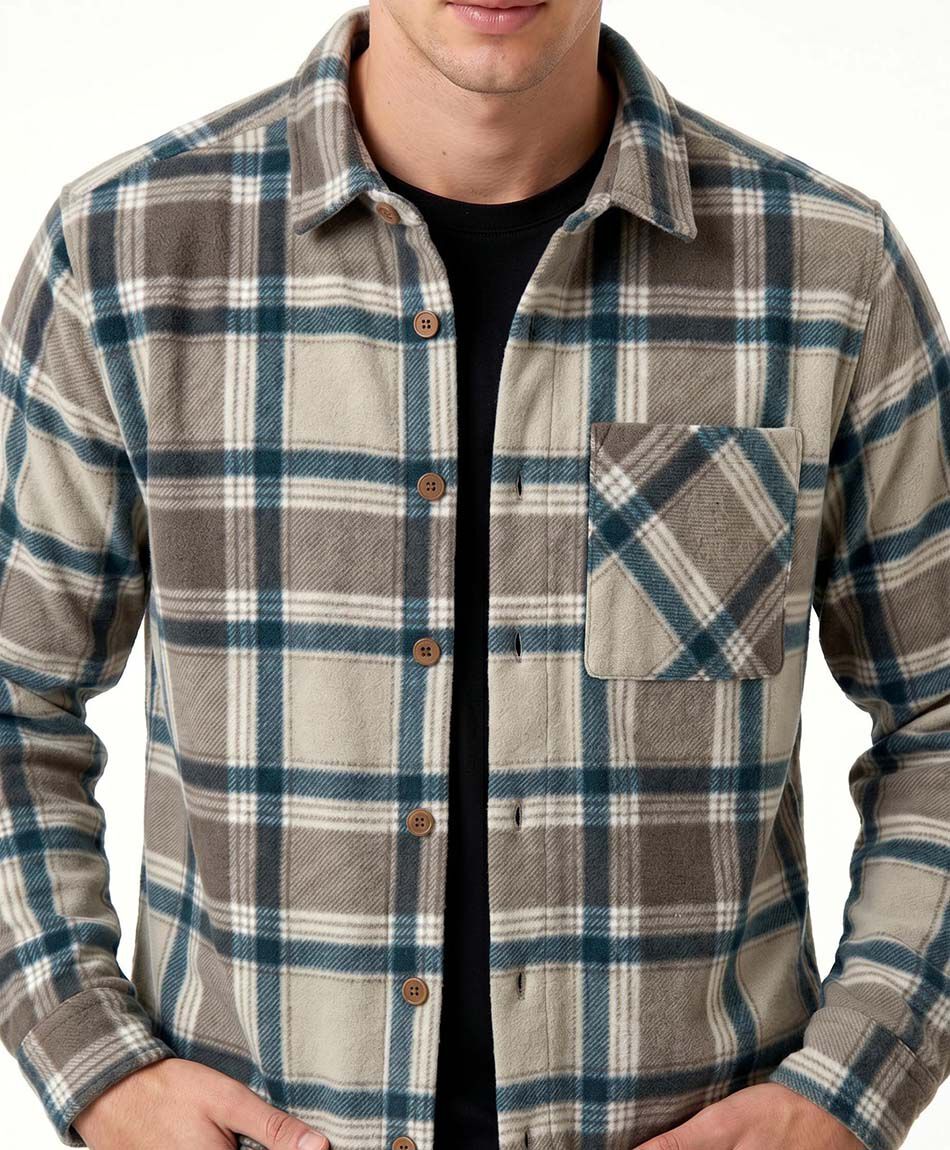 Campera hombre escoc&eacute;s cl&aacute;sica
