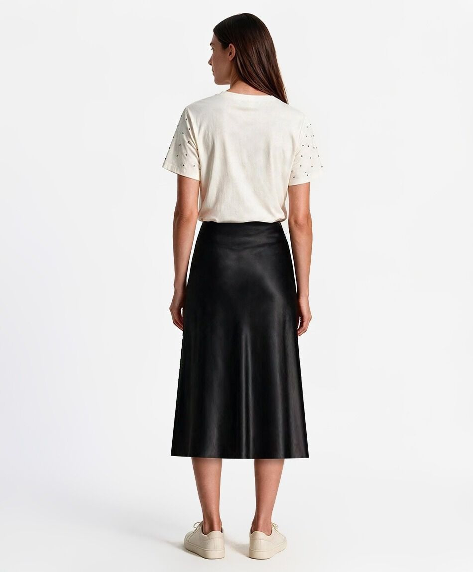 Pollera mujer sat&iacute;n