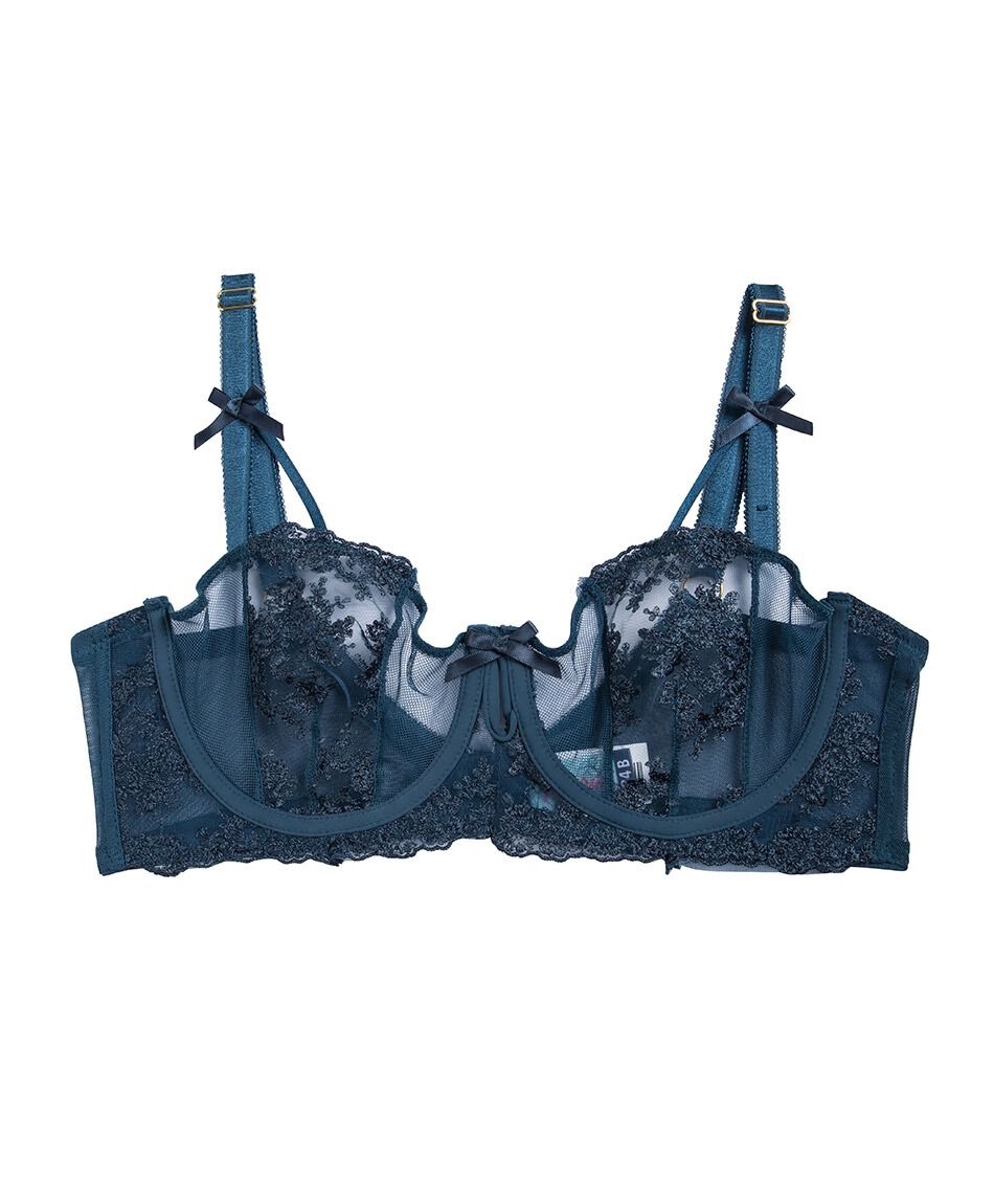 Corpi&ntilde;o mujer mesh encajes