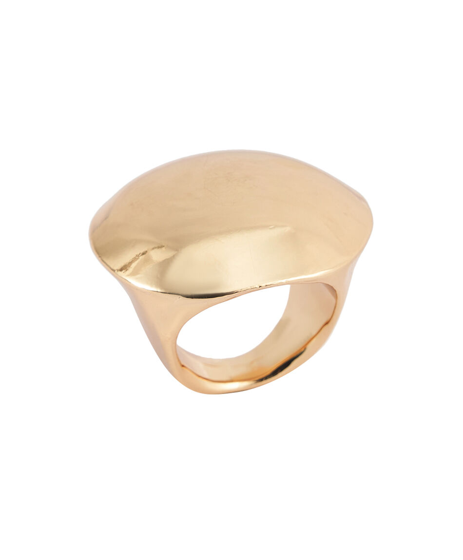 Anillo mujer gold  ancho