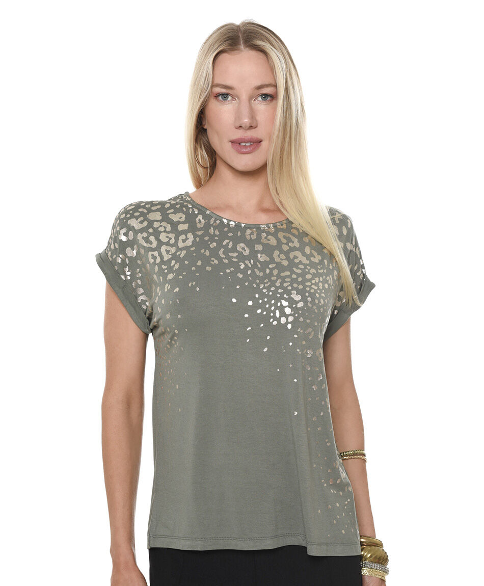 Polera estampada