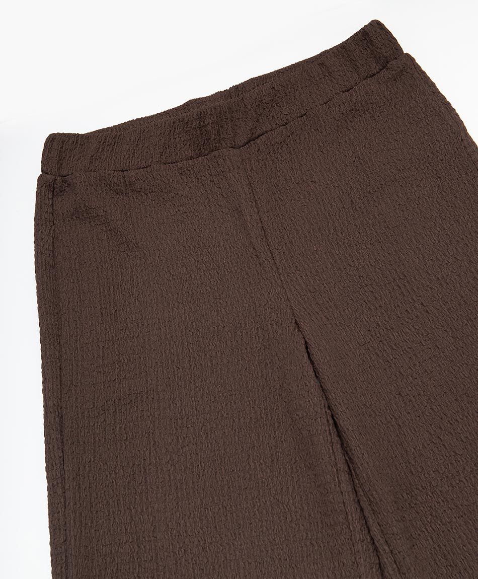 Pantal&oacute;n mujer wide textura