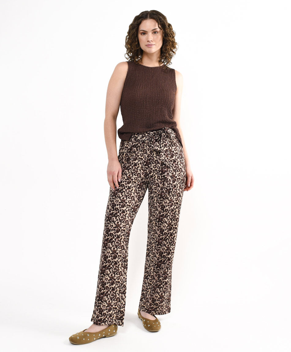 Pantal&oacute;n mujer animal print savage