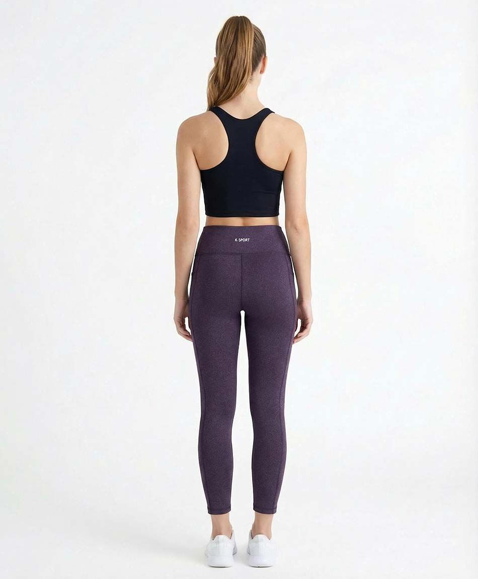 Calza deportiva mujer mini print