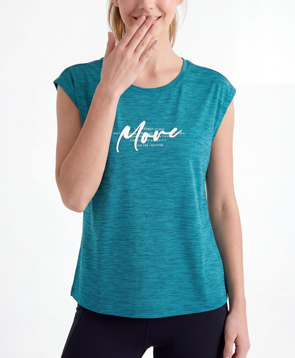 Remera deportiva mujer more sin mangas