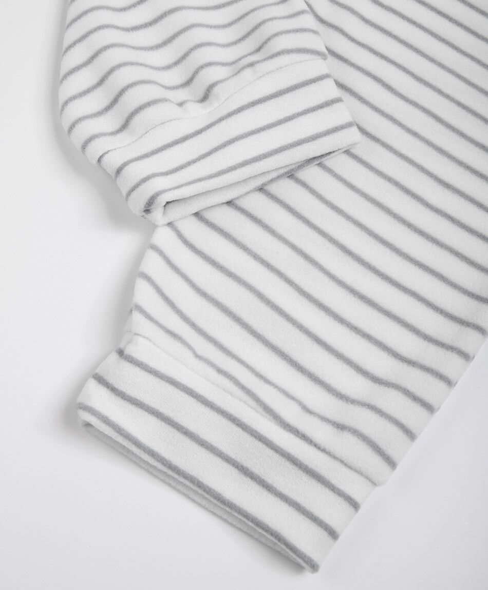 Pijama mujer micropolar cuello botones