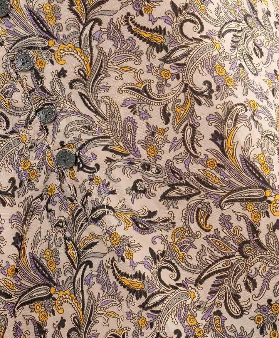 Camisa mujer crop beige